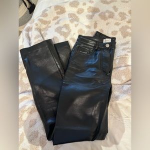 Aritzia Melina Leather Pants